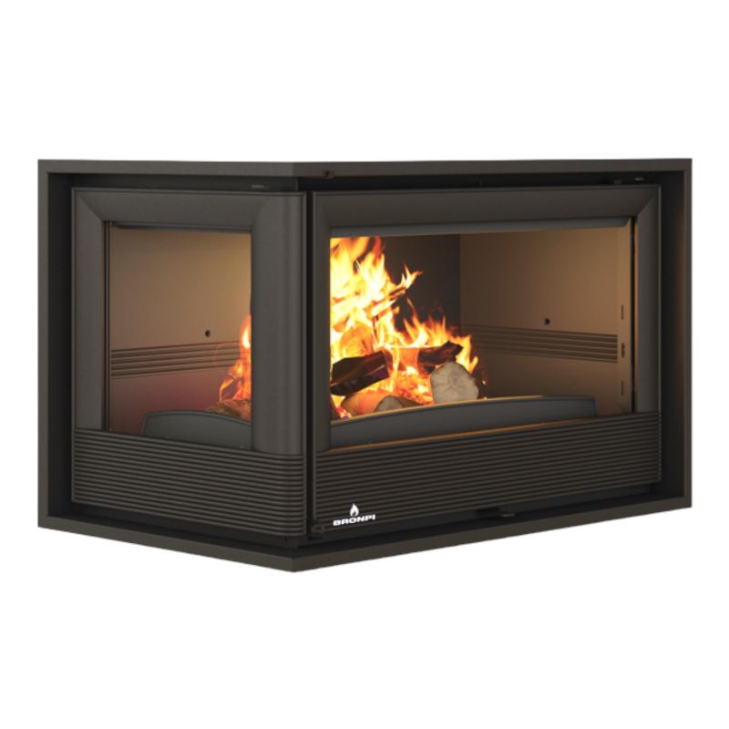 Insert à bois ventilé canalisable BRONPI Paris 90EI 13 kW — free download