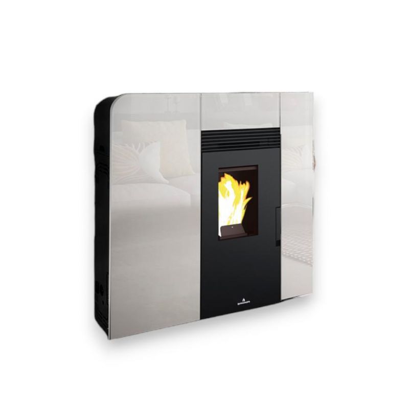 Poêle à granulés extraplat option canalisable BRONPI Cleo 11 kW — free download