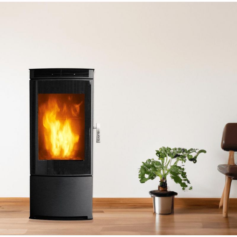 Poêle à bois 3 faces étanche - SUPRA Anaya Tri-Vision 9.1 kW