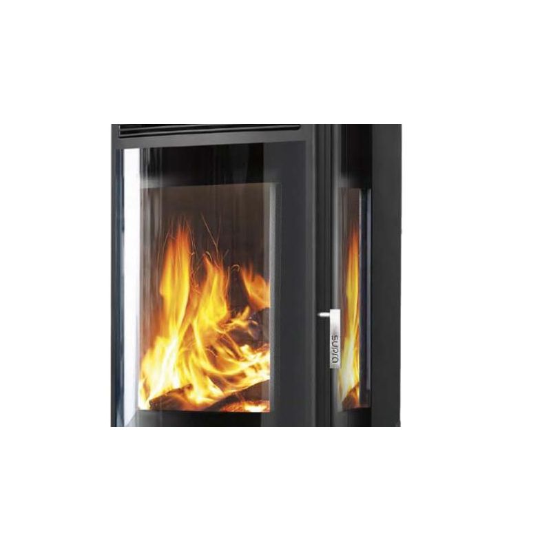 Poêle à bois 3 faces étanche - SUPRA Anaya Tri-Vision 9.1 kW